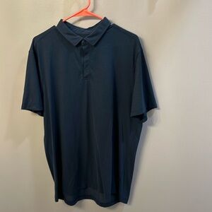 Navy blue men’s lululemon polo